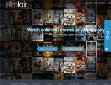 Tablet Screenshot of filmlair.com